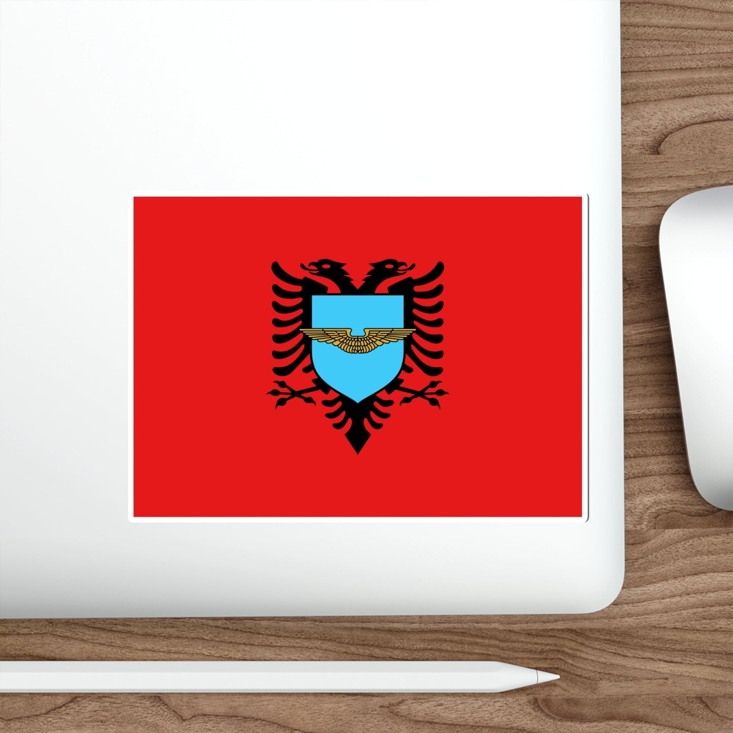 Flag of the Albanian Air Forces STICKER Vinyl Die-Cut Decal-The Sticker Space