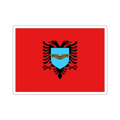 Flag of the Albanian Air Forces STICKER Vinyl Die-Cut Decal - The Sticker Space