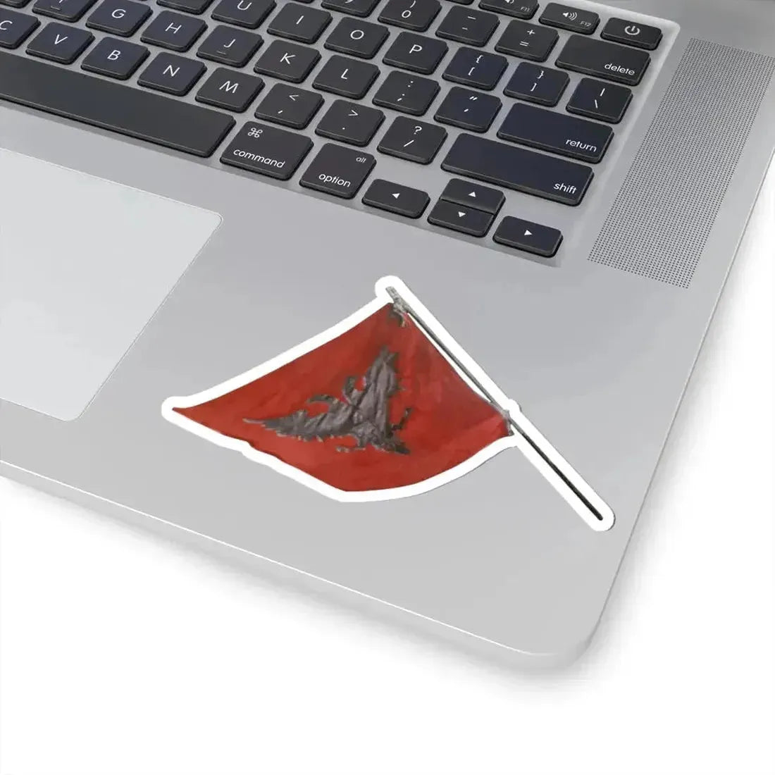 Flag of the Albanian Congress of Trieste 1913 (Albania) STICKER Vinyl Kiss-Cut Decal - The Sticker Space
