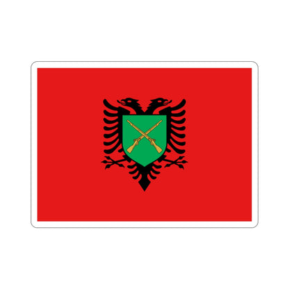 Flag of the Albanian Land Forces STICKER Vinyl Die-Cut Decal-2 Inch-The Sticker Space