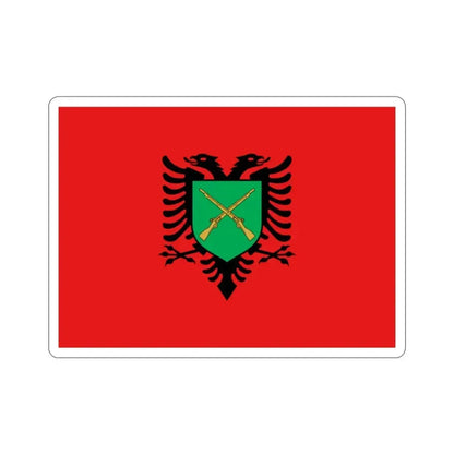 Flag of the Albanian Land Forces STICKER Vinyl Die-Cut Decal 2 Inch - The Sticker Space