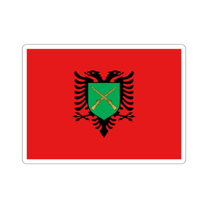 Flag of the Albanian Land Forces STICKER Vinyl Die-Cut Decal-3 Inch-The Sticker Space