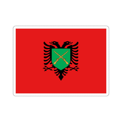 Flag of the Albanian Land Forces STICKER Vinyl Die-Cut Decal-4 Inch-The Sticker Space