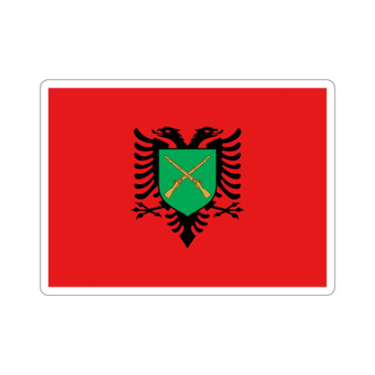 Flag of the Albanian Land Forces STICKER Vinyl Die-Cut Decal-6 Inch-The Sticker Space