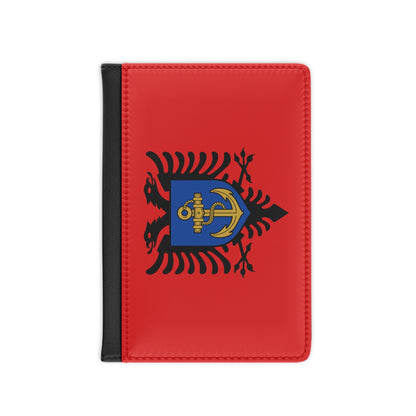 Flag of the Albanian Naval Forces - Passport Holder