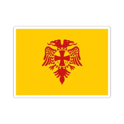 Flag of the Albanian Orthodox Church (Albania) STICKER Vinyl Kiss-Cut Decal 3 Inch White - The Sticker Space
