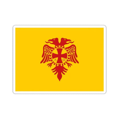 Flag of the Albanian Orthodox Church (Albania) STICKER Vinyl Kiss-Cut Decal 4 Inch White - The Sticker Space