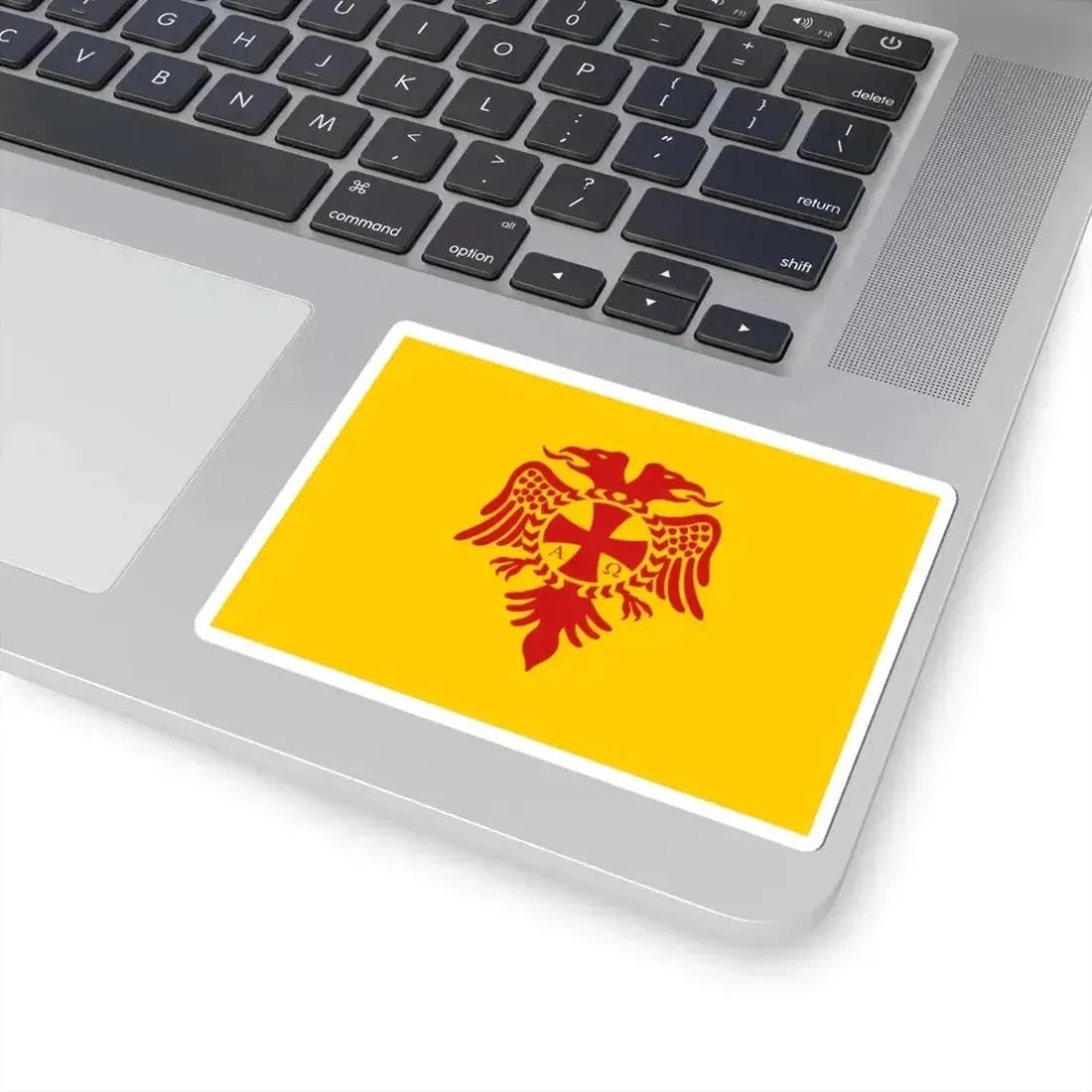 Flag of the Albanian Orthodox Church (Albania) STICKER Vinyl Kiss-Cut Decal - The Sticker Space