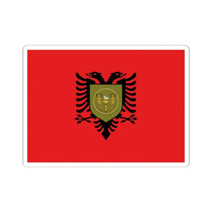 Flag of the Albanian Regional Support Brigade (Albania) STICKER Vinyl Kiss-Cut Decal 2 Inch White - The Sticker Space