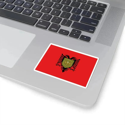 Flag of the Albanian Regional Support Brigade (Albania) STICKER Vinyl Kiss-Cut Decal - The Sticker Space