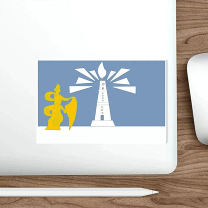 Flag of the Alexandria Governorate Egypt STICKER Vinyl Die-Cut Decal - The Sticker Space