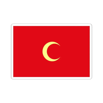 Flag of the Algiers Regency 1541 (Algeria) STICKER Vinyl Kiss-Cut Decal 2 Inch White - The Sticker Space