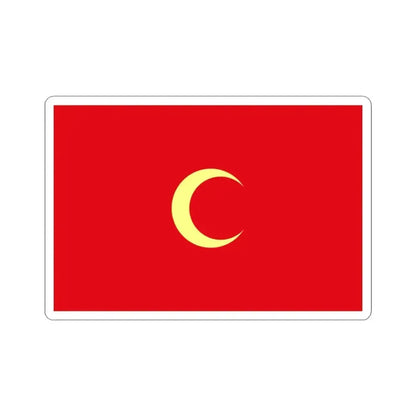 Flag of the Algiers Regency 1541 (Algeria) STICKER Vinyl Kiss-Cut Decal 3 Inch White - The Sticker Space