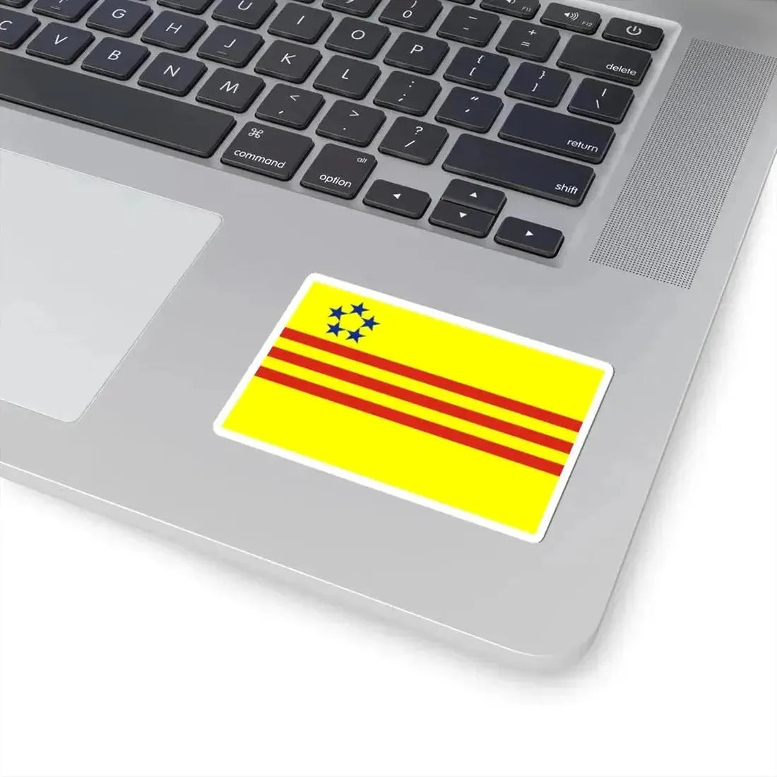 Flag of the Alliance for Democracy in Vietnam (United States) STICKER Vinyl Kiss-Cut Decal - The Sticker Space