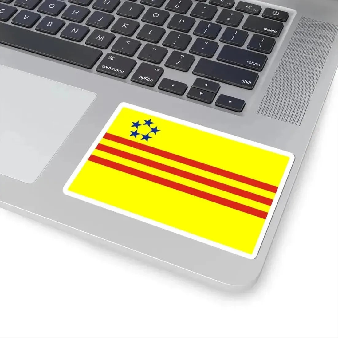 Flag of the Alliance for Democracy in Vietnam (United States) STICKER Vinyl Kiss-Cut Decal - The Sticker Space