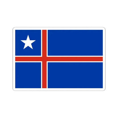Flag of the Ambassador of Chile (Chile) STICKER Vinyl Kiss-Cut Decal 6 Inch White - The Sticker Space