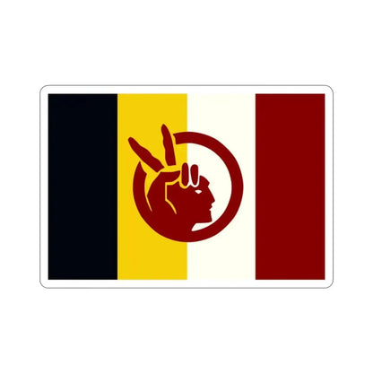 Flag of the American Indian Movement STICKER Vinyl Die-Cut Decal - The Sticker Space