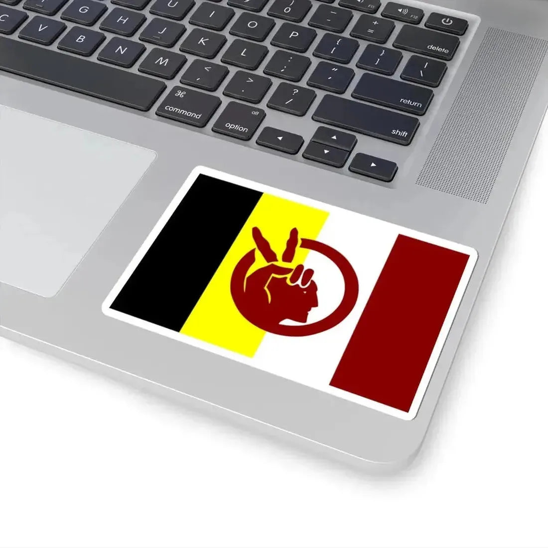 Flag of the American Indian Movement (United States) STICKER Vinyl Kiss-Cut Decal - The Sticker Space