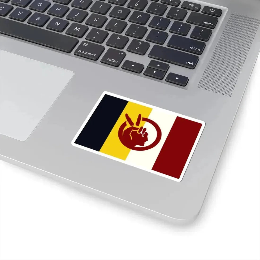Flag of the American Indian Movement V2 (United States) STICKER Vinyl Kiss-Cut Decal - The Sticker Space