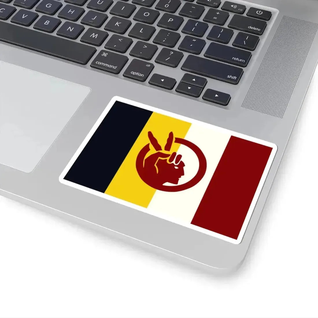 Flag of the American Indian Movement V2 (United States) STICKER Vinyl Kiss-Cut Decal - The Sticker Space