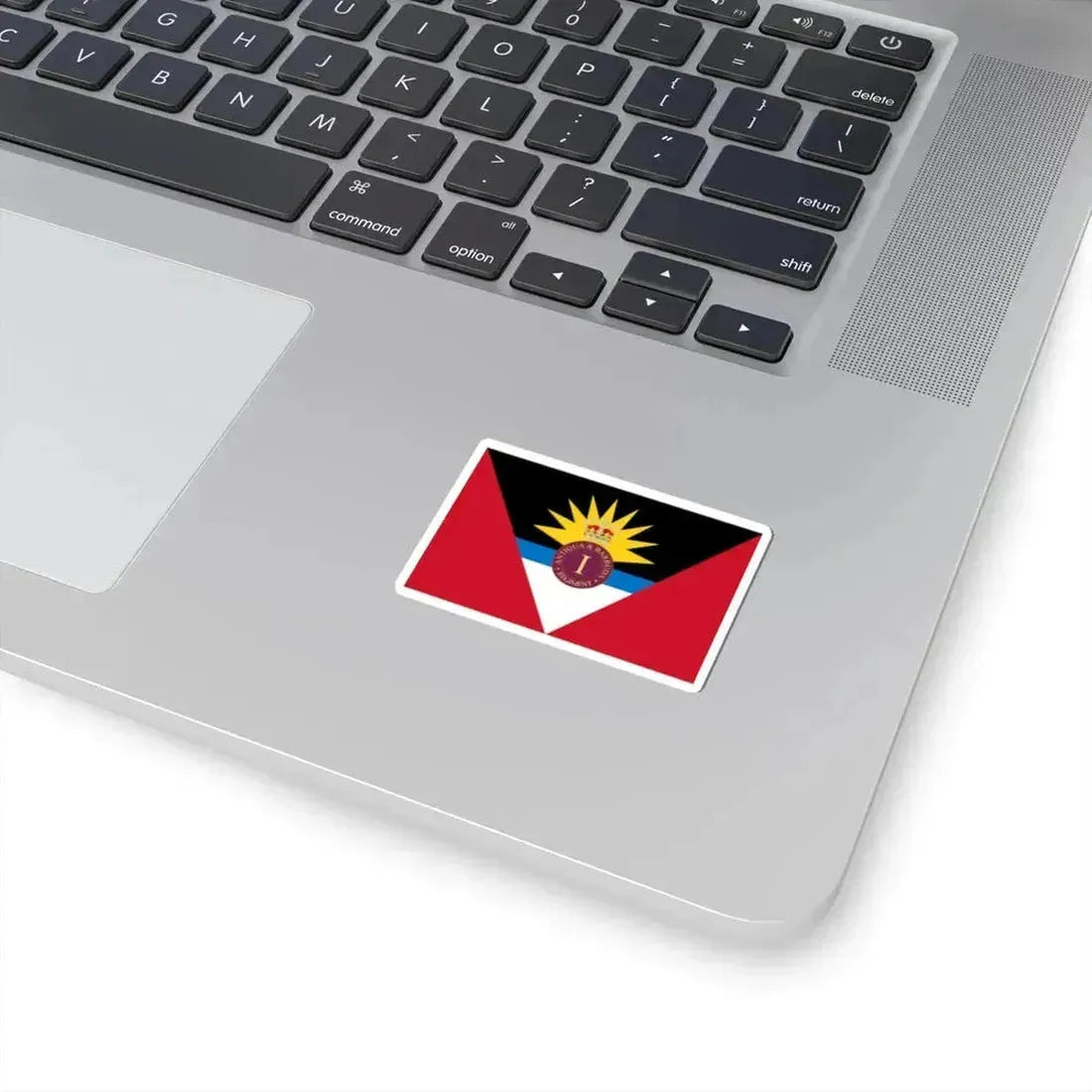 Flag of the Antigua and Barbuda Regiment (Antigua and Barbuda) STICKER Vinyl Kiss-Cut Decal - The Sticker Space