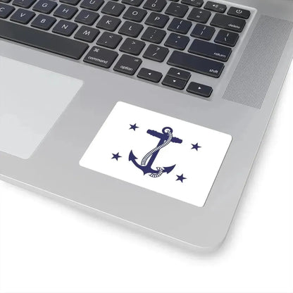Flag of the Assistant Secretary of the Navy (United States) STICKER Vinyl Kiss-Cut Decal - The Sticker Space