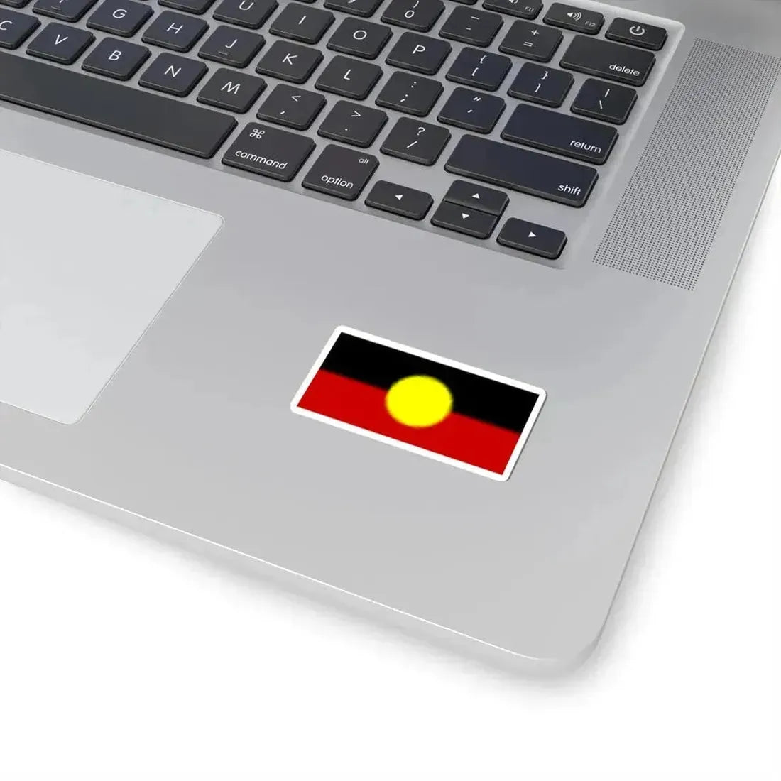 Flag of the Australian Aborigines (Australia) STICKER Vinyl Kiss-Cut Decal - The Sticker Space