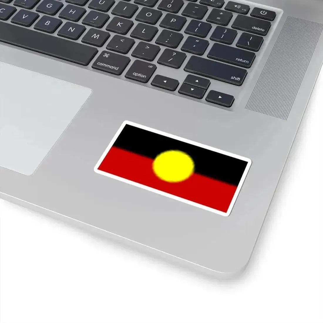 Flag of the Australian Aborigines (Australia) STICKER Vinyl Kiss-Cut Decal - The Sticker Space