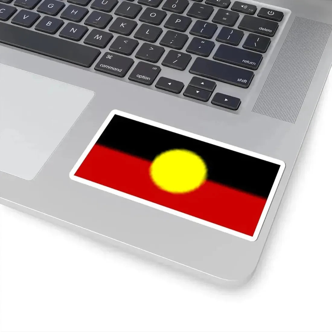 Flag of the Australian Aborigines (Australia) STICKER Vinyl Kiss-Cut Decal - The Sticker Space