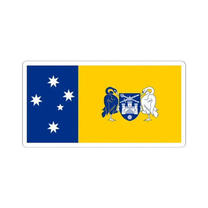 Flag of the Australian Capital Territory (Australia) STICKER Vinyl Kiss-Cut Decal 2 Inch White - The Sticker Space