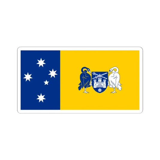 Flag of the Australian Capital Territory (Australia) STICKER Vinyl Kiss-Cut Decal 2 Inch White - The Sticker Space