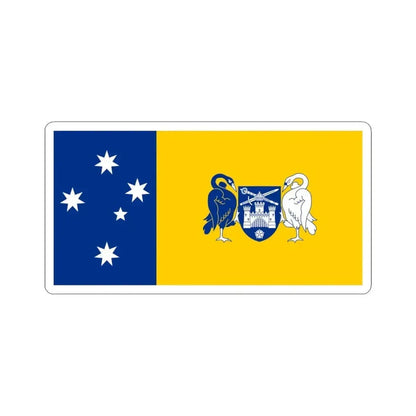 Flag of the Australian Capital Territory (Australia) STICKER Vinyl Kiss-Cut Decal 6 Inch White - The Sticker Space