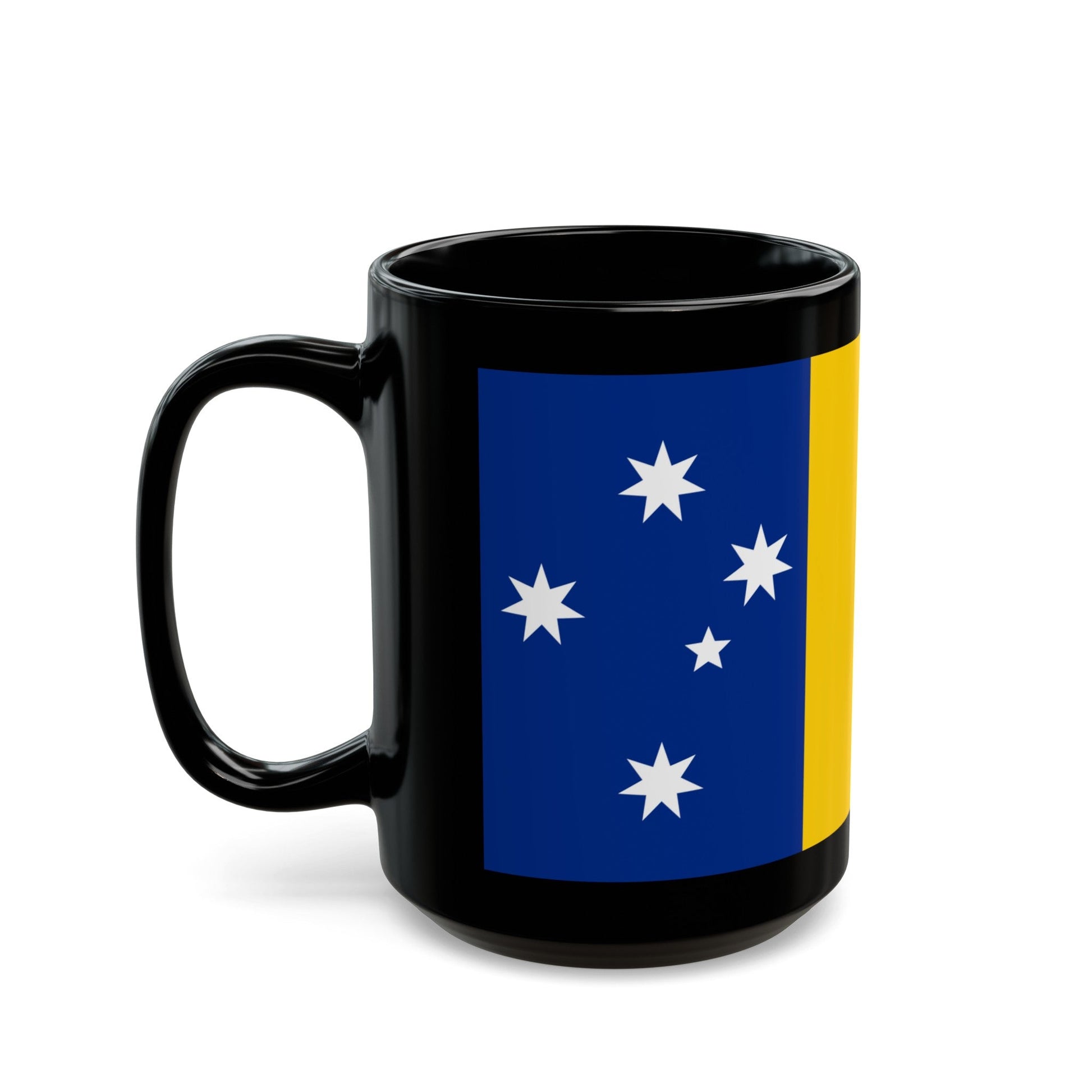 Flag of the Australian Capital Territory - Black Coffee Mug-The Sticker Space