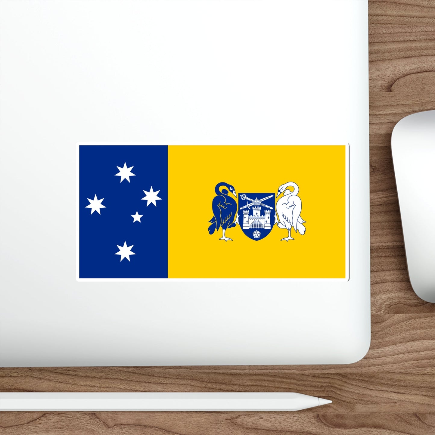 Flag of the Australian Capital Territory STICKER Vinyl Die-Cut Decal-The Sticker Space