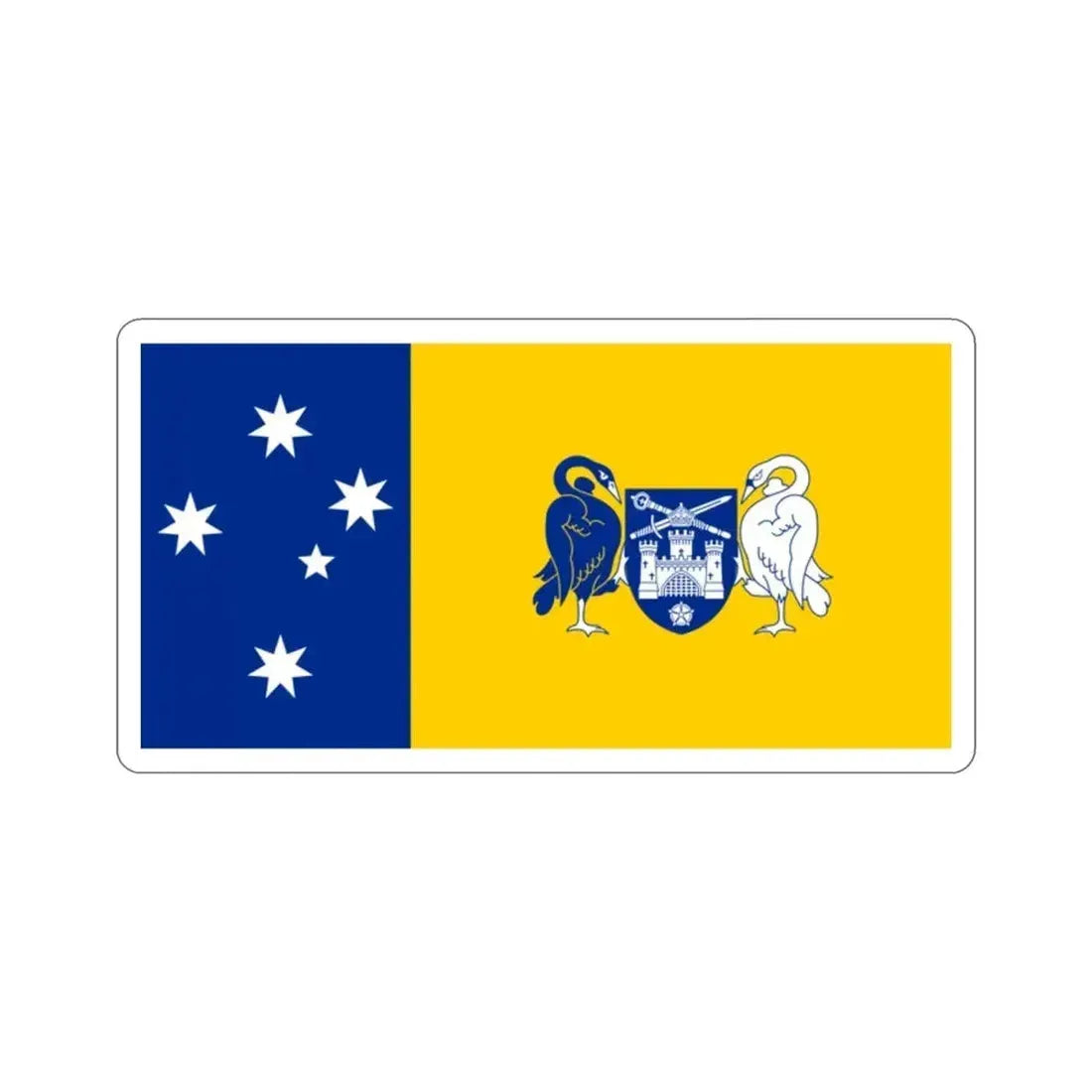 Flag of the Australian Capital Territory STICKER Vinyl Die-Cut Decal - The Sticker Space