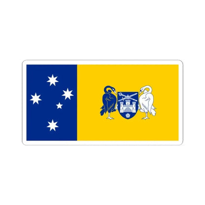 Flag of the Australian Capital Territory - STICKER Vinyl Kiss-Cut Decal 2 Inch White - The Sticker Space