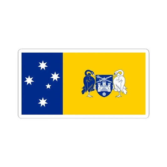 Flag of the Australian Capital Territory - STICKER Vinyl Kiss-Cut Decal 2 Inch White - The Sticker Space