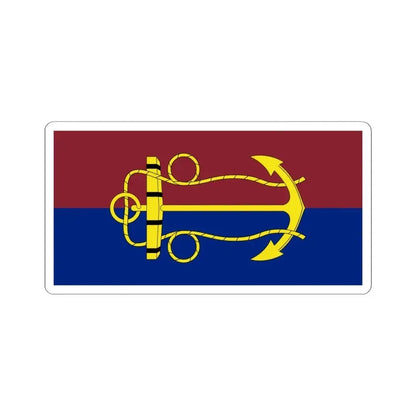 Flag of the Australian Navy Board (Australia) STICKER Vinyl Kiss-Cut Decal 4 Inch White - The Sticker Space