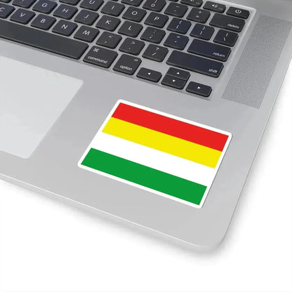 Flag of the Awa People (Colombia) STICKER Vinyl Kiss-Cut Decal - The Sticker Space