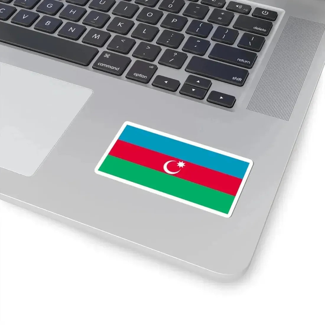 Flag of the Azerbaijan Democratic Republic 1918-1920 variant 2 (Azerbaijan) STICKER Vinyl Kiss-Cut Decal - The Sticker Space