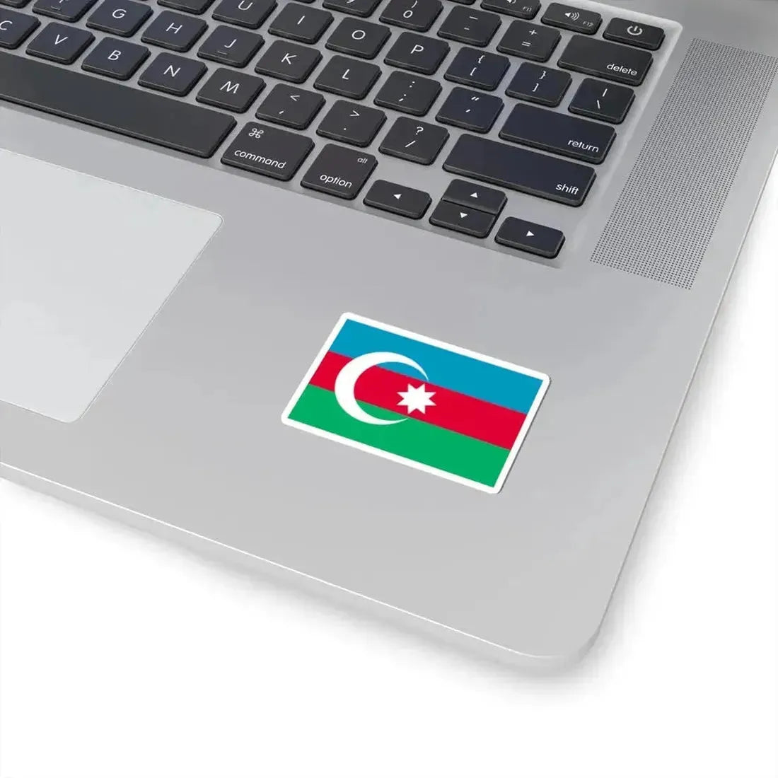 Flag of the Azerbaijan Democratic Republic 1918-1920 variant (Azerbaijan) STICKER Vinyl Kiss-Cut Decal - The Sticker Space