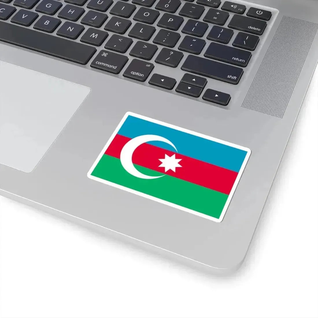 Flag of the Azerbaijan Democratic Republic 1918-1920 variant (Azerbaijan) STICKER Vinyl Kiss-Cut Decal - The Sticker Space