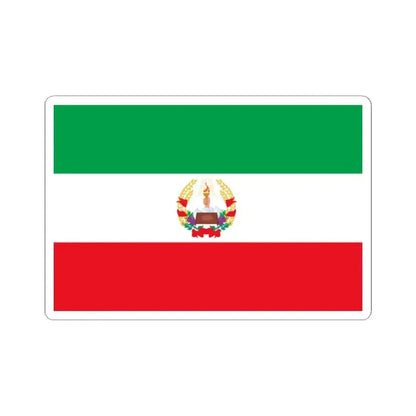 Flag of the Azerbaijan Peoples Government (Azerbaijan) STICKER Vinyl Kiss-Cut Decal 2 Inch White - The Sticker Space