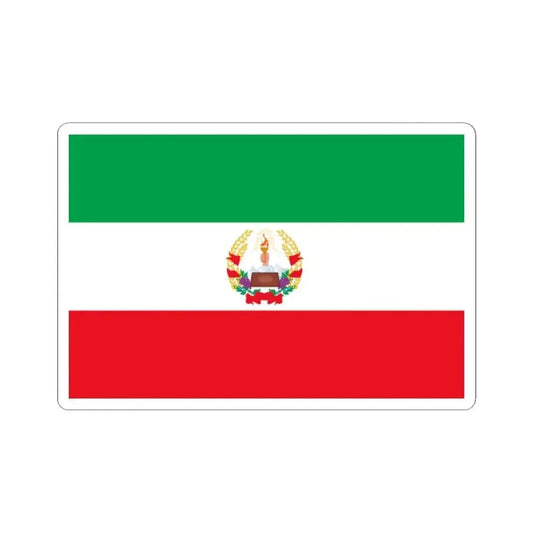 Flag of the Azerbaijan Peoples Government (Azerbaijan) STICKER Vinyl Kiss-Cut Decal 2 Inch White - The Sticker Space
