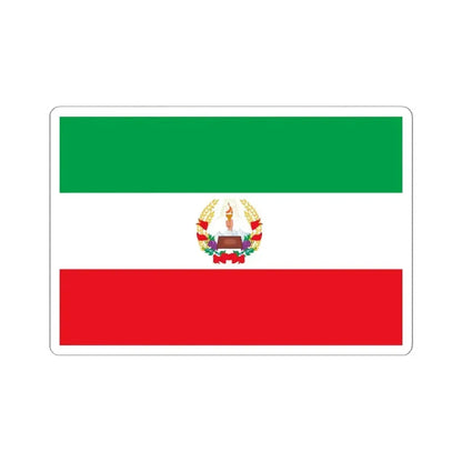 Flag of the Azerbaijan Peoples Government (Azerbaijan) STICKER Vinyl Kiss-Cut Decal 6 Inch White - The Sticker Space