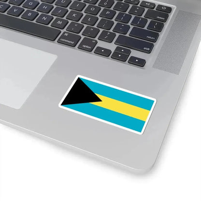 Flag of the Bahamas 1973-2006 (Bahamas) STICKER Vinyl Kiss-Cut Decal - The Sticker Space