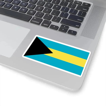 Flag of the Bahamas 1973-2006 (Bahamas) STICKER Vinyl Kiss-Cut Decal - The Sticker Space