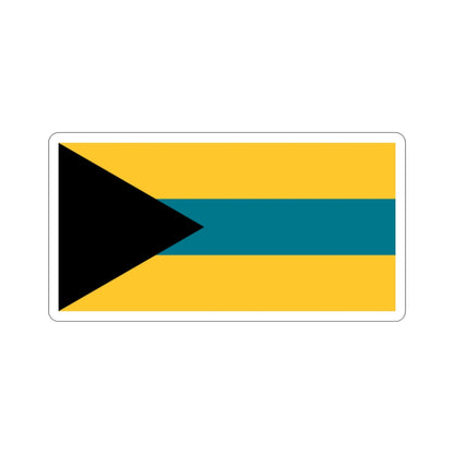 Flag of the Bahamas (1973 Proposal) STICKER Vinyl Die-Cut Decal-2 Inch-The Sticker Space