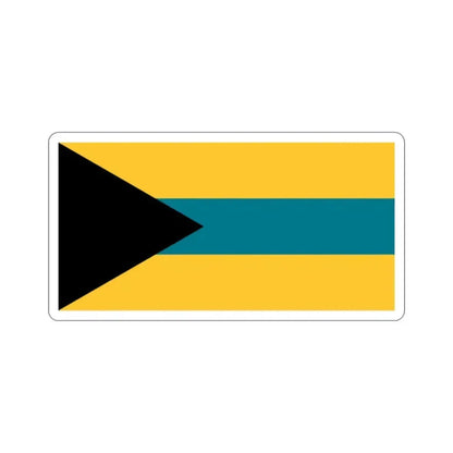 Flag of the Bahamas (1973 Proposal) STICKER Vinyl Die-Cut Decal 2 Inch - The Sticker Space