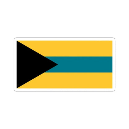 Flag of the Bahamas (1973 Proposal) STICKER Vinyl Die-Cut Decal 2 Inch - The Sticker Space